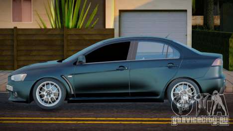 Mitsubishi Lancer Evolution X Devo для GTA San Andreas