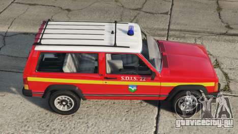 Jeep Cherokee Sapeurs-Pompiers 1998