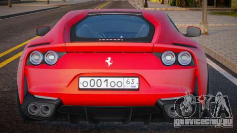 Ferrari 812 Superfast Onion для GTA San Andreas