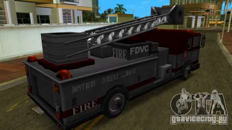 Пожарная машина со спасательной лестницей для GTA Vice City