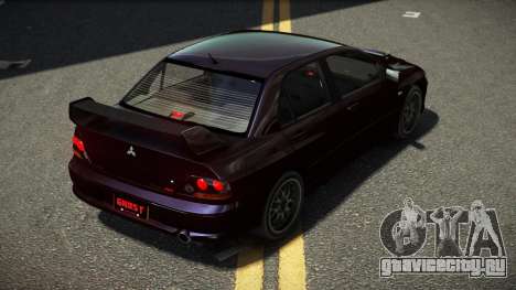 Mitsubishi Lancer Evolution VIII MR V1.2 для GTA 4