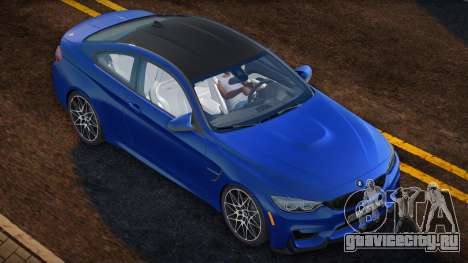 BMW M4 F82 Blue для GTA San Andreas
