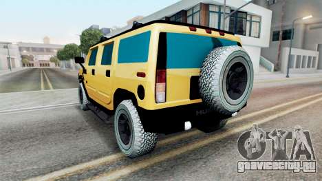 Hummer H2 Tacha для GTA San Andreas