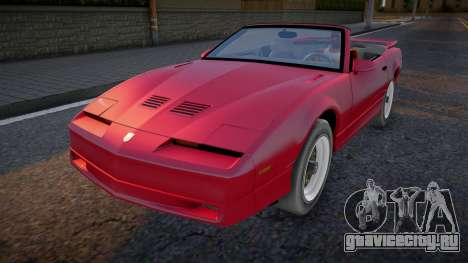 1987 Pontiac Trans AM Convertible для GTA San Andreas