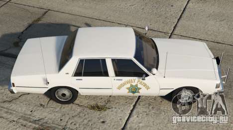 Chevrolet Caprice Highway Patrol 1990 WS