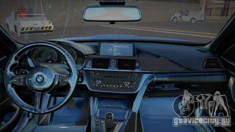 BMW M4 Blue для GTA San Andreas