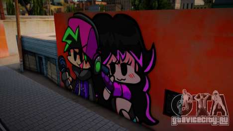 Mural Neo Boyfriend And Neo Girlfriend для GTA San Andreas