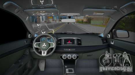 Mitsubishi Lancer Evolution X Devo для GTA San Andreas