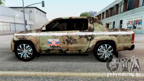 Volkswagen Amarok Clay Ash для GTA San Andreas