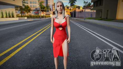 Ева Эльфи в платье для GTA San Andreas