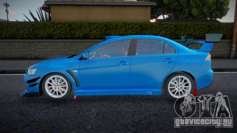 Mitsubishi Lancer Evolution X Jobo для GTA San Andreas
