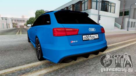 Audi RS 6 Avant (4G) для GTA San Andreas