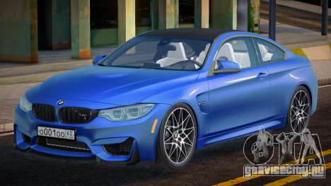 BMW M4 F82 Blue для GTA San Andreas