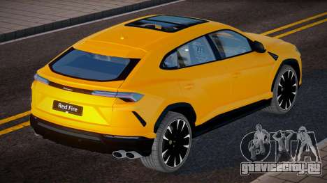 Lamborghini Urus Yellow для GTA San Andreas