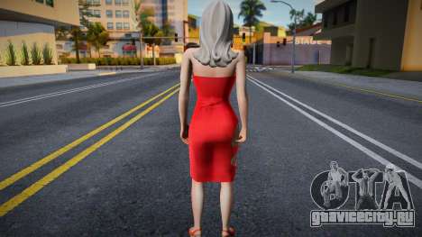 Ева Эльфи в платье для GTA San Andreas