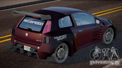 [NFS Most Wanted] Fiat Punto Chicane для GTA San Andreas