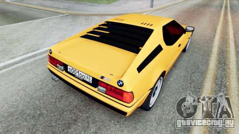 BMW M1 (E26) 1980 для GTA San Andreas