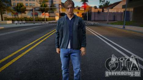 Leon S. Kennedy (Casual) Resident Evil 2 Remake для GTA San Andreas