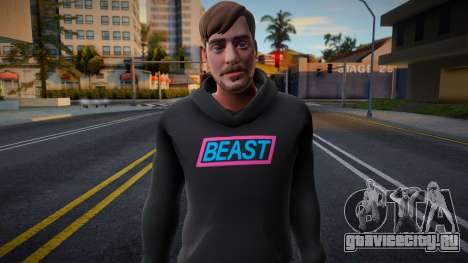 Mr Beast Skin для GTA San Andreas