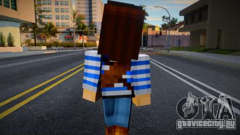 Minecraft Story - Stacy MS для GTA San Andreas