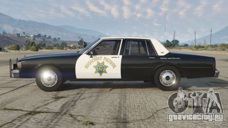 Chevrolet Caprice California Highway Patrol 1990