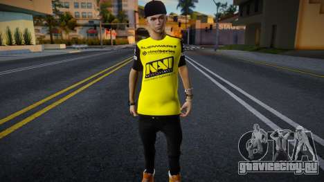 Navi gaming boy для GTA San Andreas