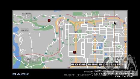 Названия улиц и районов для любой карты SA (256) для GTA San Andreas