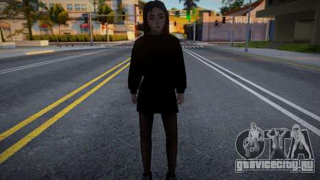 New Girl skin 1 для GTA San Andreas