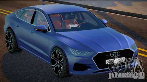 Audi A7 2018 Evil для GTA San Andreas
