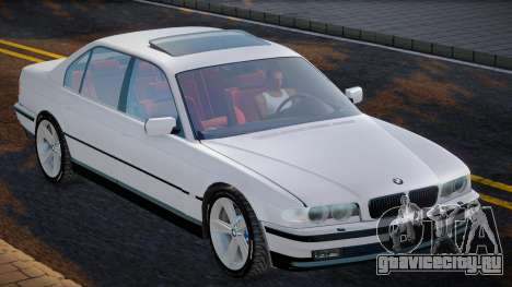 BMW L7 E38 White для GTA San Andreas