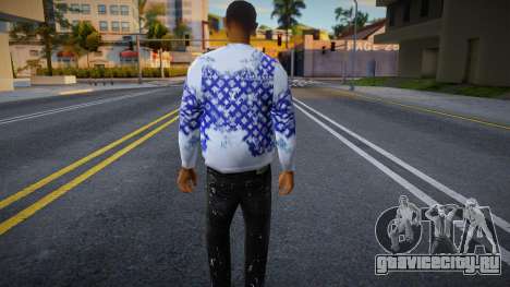 Skin white outfit man для GTA San Andreas