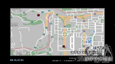 Названия улиц и районов для любой карты SA (512) для GTA San Andreas