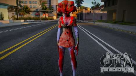 Enfermera Combinada De Silent Hill Con Chasquead для GTA San Andreas