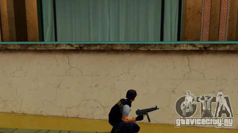 MP5 pistol SD для GTA Vice City