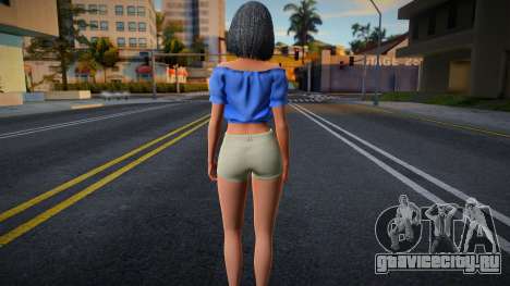 Yuan Denim Shorts для GTA San Andreas