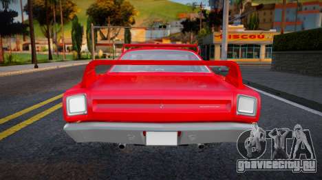 1969 Plymouth Roadrunner 383 Tuned для GTA San Andreas