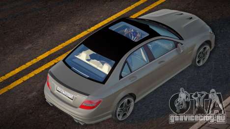 Mercedes-Benz C63 AMG (W204) SQworld для GTA San Andreas