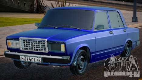Vaz 2107 Blue Edition для GTA San Andreas