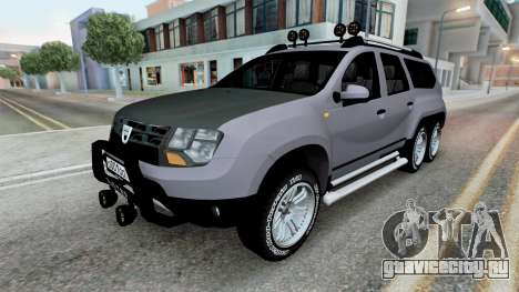 Dacia Duster 3-axle для GTA San Andreas
