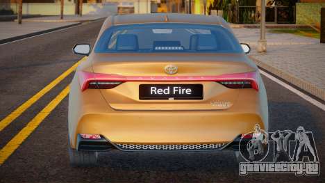 Toyota Avalon Red Fire для GTA San Andreas