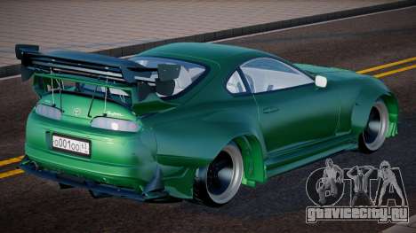 Toyota Supra Green для GTA San Andreas
