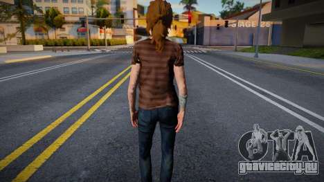 Skin de Ellie del Prologo de The Last of Us 2 для GTA San Andreas