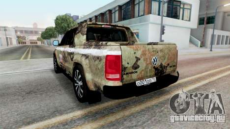 Volkswagen Amarok Clay Ash для GTA San Andreas