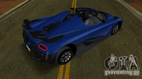 Koenigsegg Agera R Black Revel для GTA Vice City