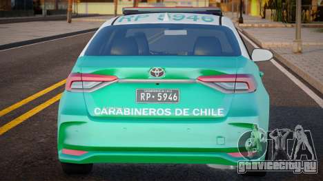 Toyota Corolla Carabineros De Chile для GTA San Andreas
