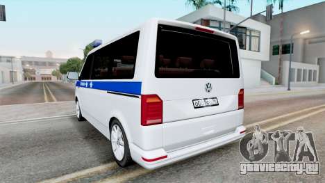 Volkswagen Multivan Police (T6) для GTA San Andreas