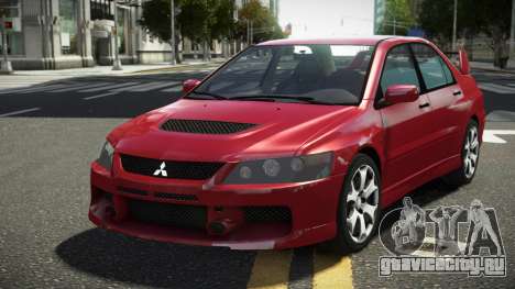 Mitsubishi Lancer Evolution IX MR V1.1 для GTA 4