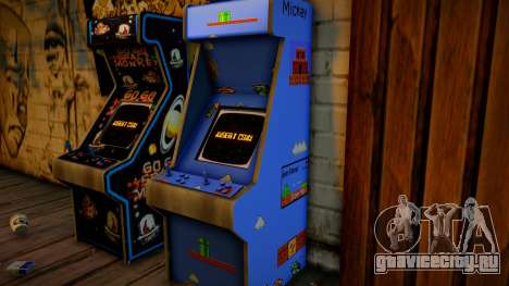 Super Mario Arcade Minigame для GTA San Andreas