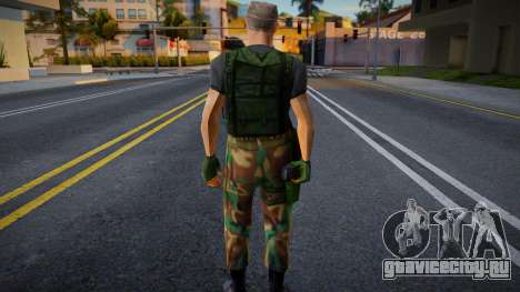 Retired War Veteran для GTA San Andreas