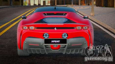 Ferrari SF90 Stradale Xpens для GTA San Andreas